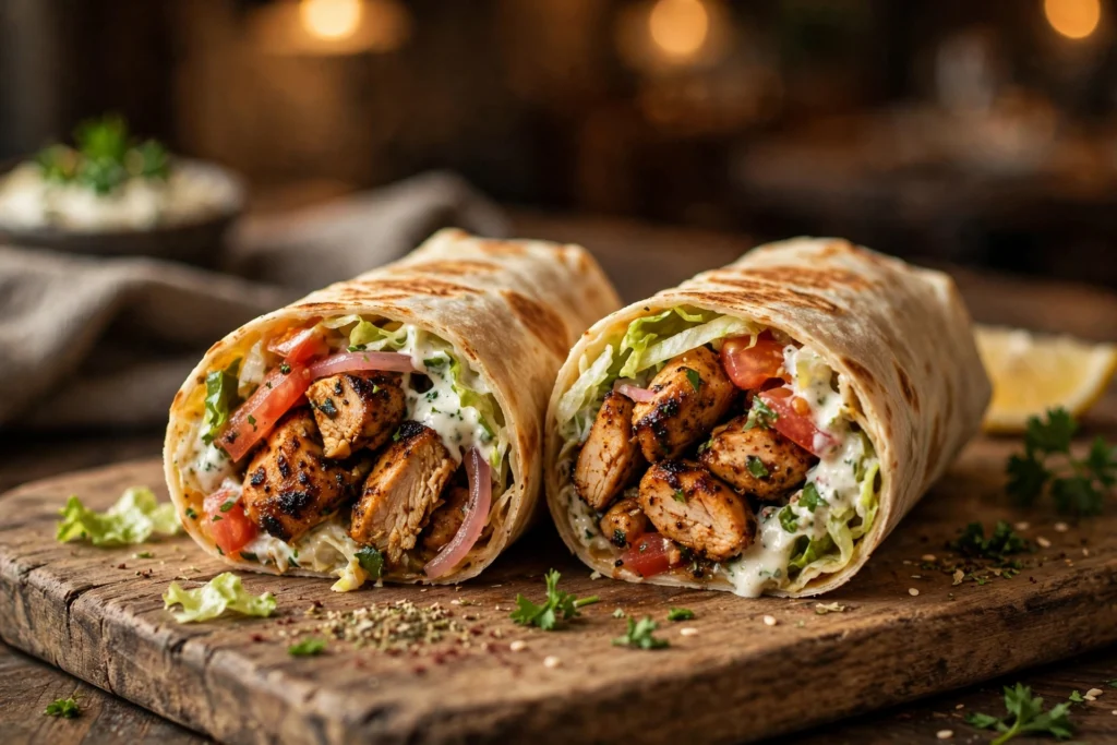 Chicken Shawarma Wrap
